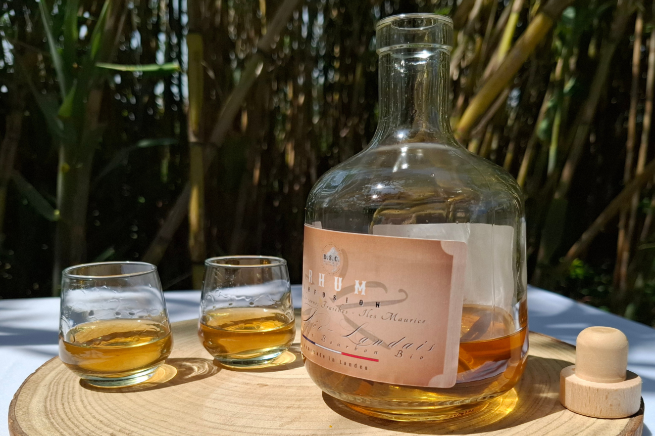 Rhum Vanille Bourbon Bio - Le Néo-Landais - infusion et macération
