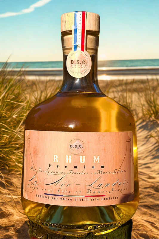 Rhum Premium Pur Jus de Canne Ambré - Le Néo-Landais