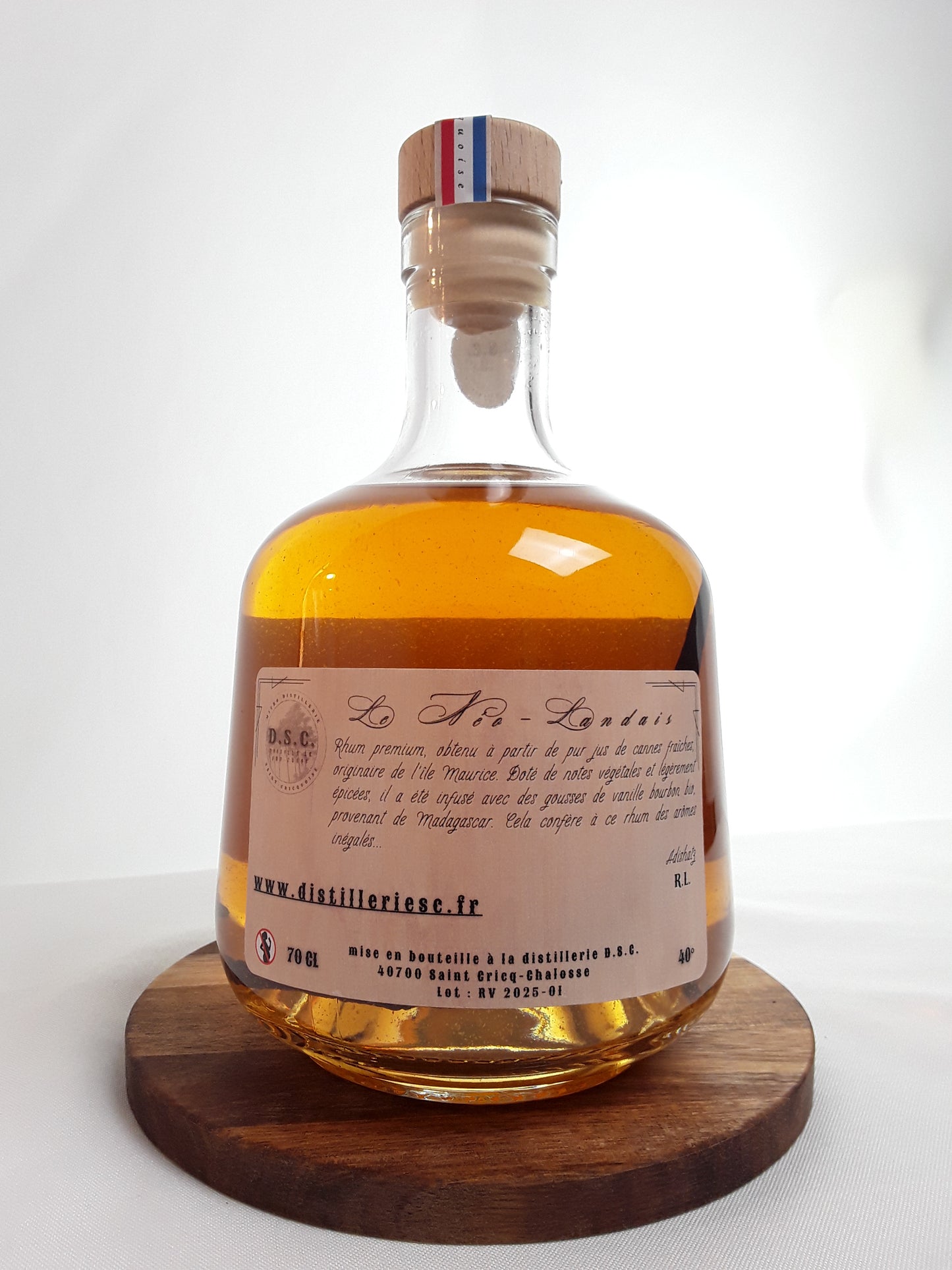 Rhum Vanille Bourbon Bio - Néo Landais - infusion et macération