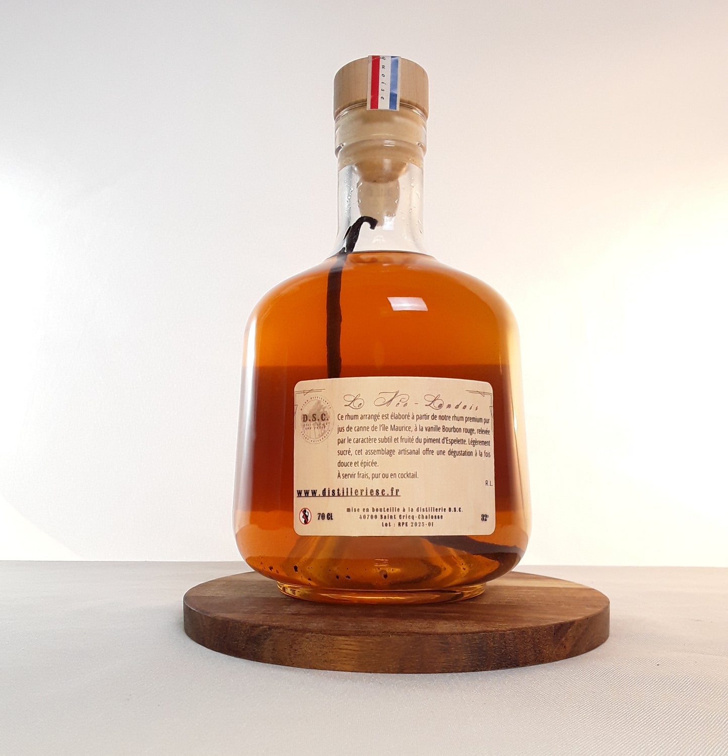 Rhum arrangé Vanille & Piment d’Espelette – Recette artisanale - Néo Landais