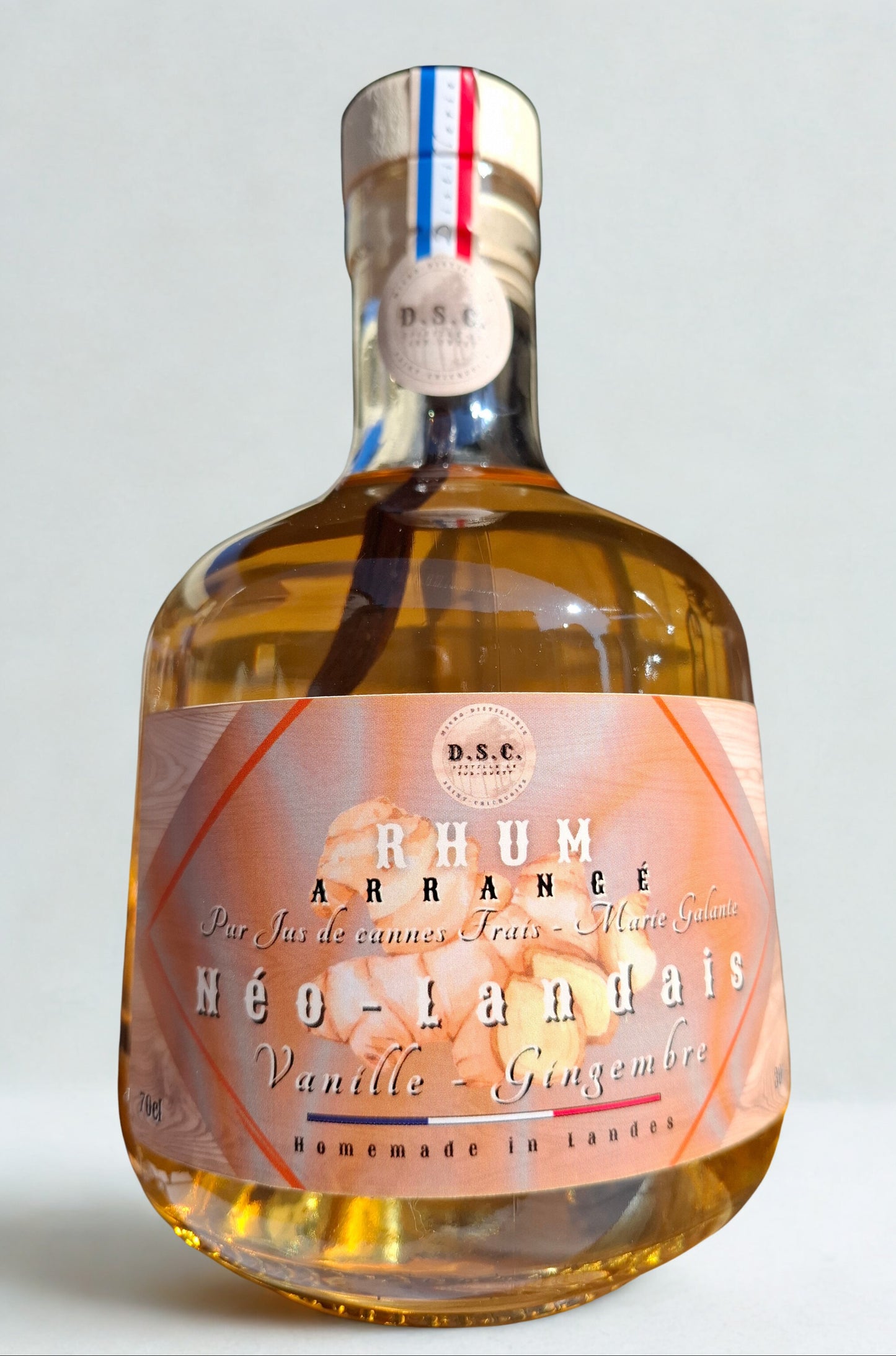 Rhum arrangé Vanille Gingembre – Recette artisanale - Néo Landais